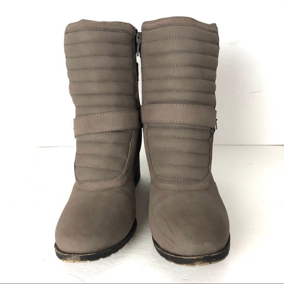 Bamboo moto boots “Rattle” size 8.5 - Picture 3 of 9